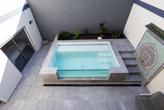 mini piscine scanzi piscine volet immergé
