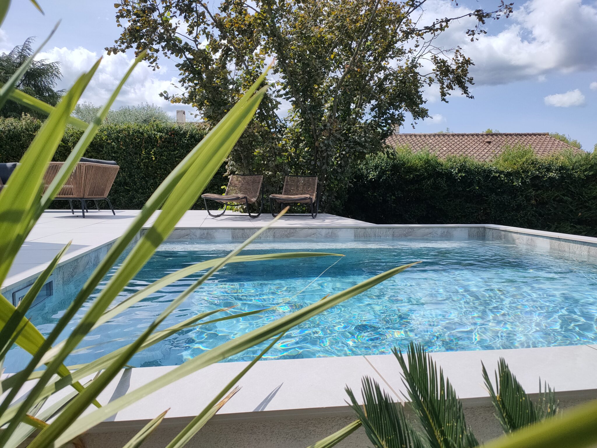 piscine carrée